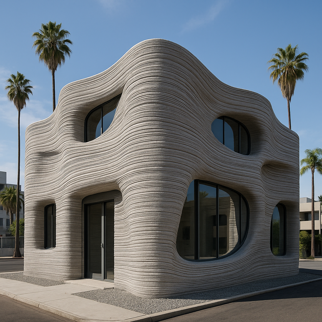 The Future is Now: How Large-Scale 3D Printing is Revolutionizing Construction, Interior Design, and Architecture in Los Angeles