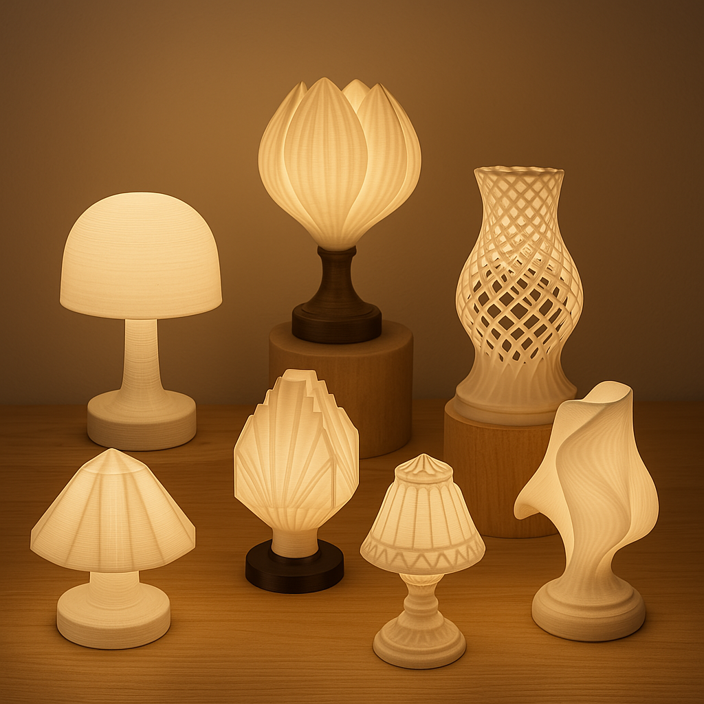 Illuminate Your Space: Exploring the Endless Styles of 3D Printed Table Lamps
