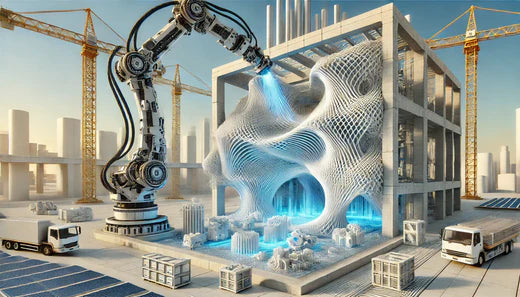 Revolutionizing Construction: Parametric Design Meets 3D Printing Arms