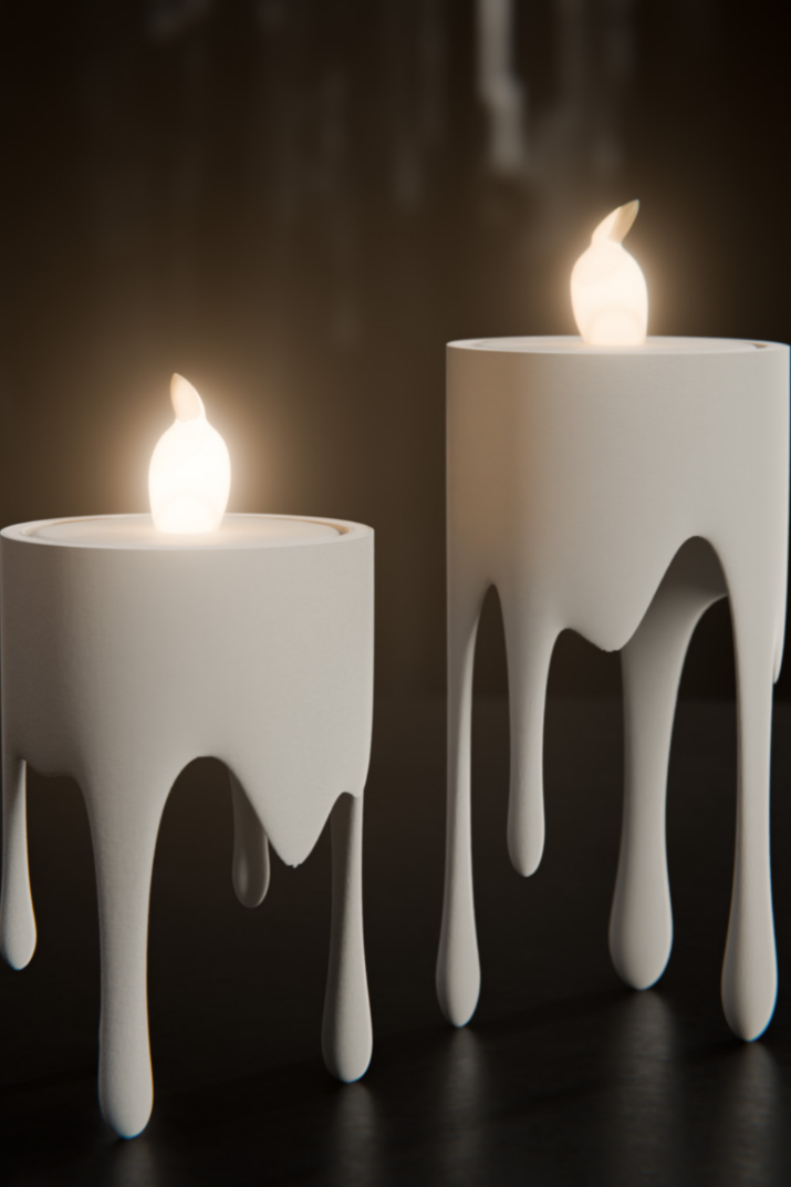 Melt Pillar Candle Holder